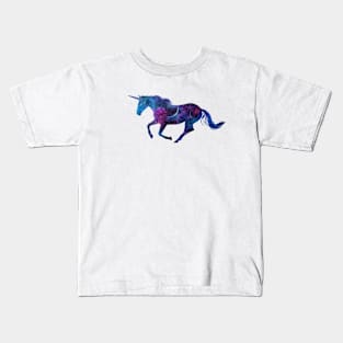 Galaxy Space Unicorn Kids T-Shirt